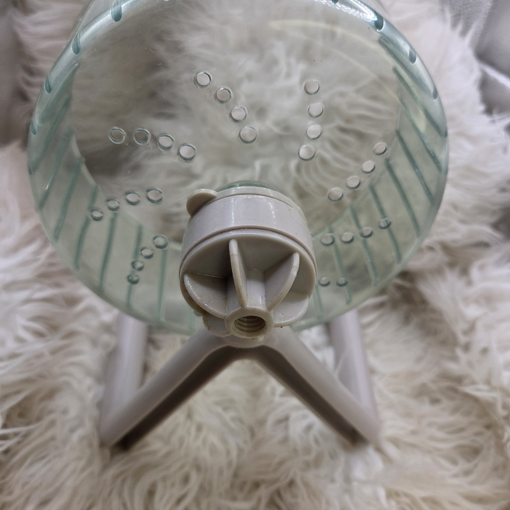 FullCheeks Exercise Wheel Small Animals Green - Picture 2 of 8
